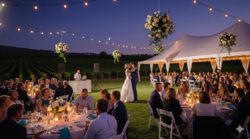 Expansive Vineyard Views